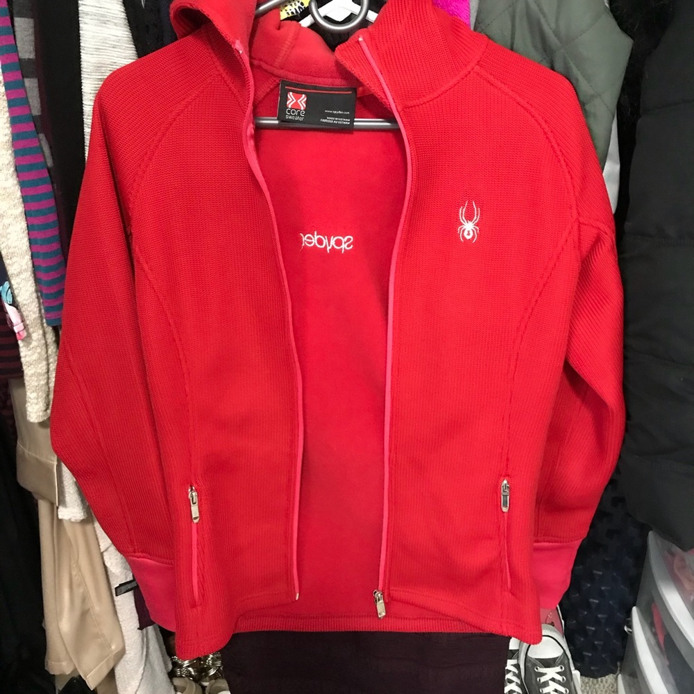 Spider core zip up
